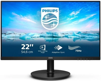 Philips 222V8LA Monitor 54,6 cm (21,5 Zoll) - Bild 1 von 4