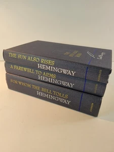 Drei Bände Set - ERNEST HEMINGWAY Hardcover Bücher - Scribner's New York - Bild 1 von 8