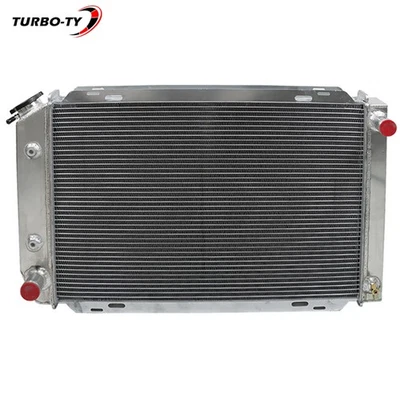 3 Row Aluminum Radiator For Ford Mustang GT SVT LX Foxbody 5.0L V8 1979-1993 - Image 1 of 4
