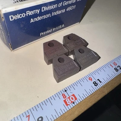 Delco Remy D-757 Starter Brush Set 1955-86 Buick Cadillac Chevy GMC Olds Pontiac - Image 1 of 4