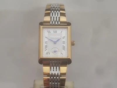 Dreyfuss & Co Series 1974 Tank.  Ladies. Steel & Gold. RRP £379. Swiss. Handmade - Image 1 of 4