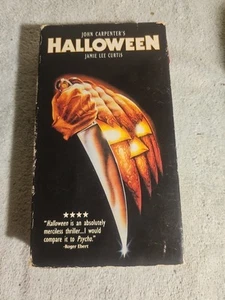 1997 Halloween VHS Jamie Lee Curtis John Carpenter Horror Slasher Film Cult 1978 - Foto 1 di 4