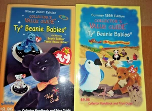 Two TY Beanie Babies Value Guide Book Winter 2000  and Summer 1998 - Picture 1 of 2
