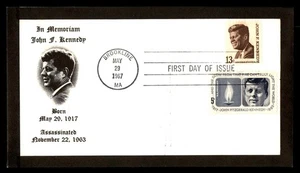 Mayfairstamps US FDC 1967 John F Kennedy Assasinated First Day Cover aau_03455 - Picture 1 of 2