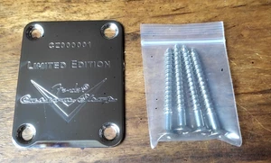 neck plate Fender CUSTOM SHOP / CZ number version 2 - Picture 1 of 5