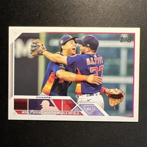 2023 Topps: Series 2 - Checklist / Combo #574 CHAMPS! / Houston Astros ⚾🐷⚾ - Bild 1 von 2