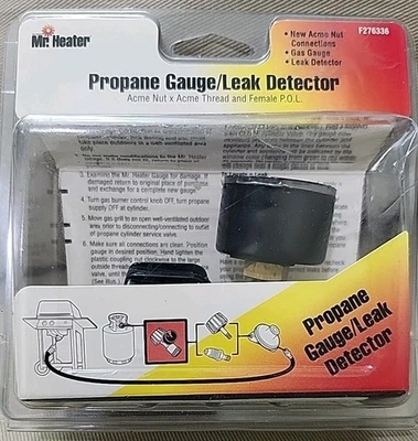 MR. HEATER Propane Gauge Leak Detector F276336 - Image 1 of 3