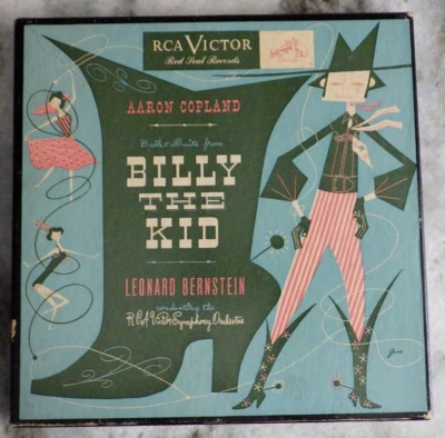 AARON COPLAND Billy The Kid Ballet Suite LEONARD BERNSTEIN RCA VICTOR WDM 1333 - Image 1 of 4