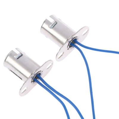 2pcs/lot 1157 BA15D LED Light Bulb Socket LED Bulb Holder Cable Wire Adap JV Jf - Image 1 of 4