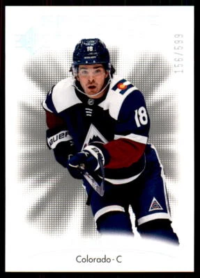 2021-22 SP #140 Alex Newhook Silver Spectrum #/599 - Image 1 of 2