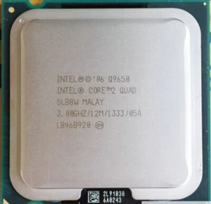 Procesador Intel Core 2 Quad Q9650 3.0 GHz 12M 1333MHz 4 núcleos LGA 775 CPU 95W - Imagen 1 de 1
