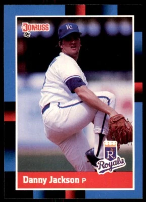 1988 Donruss Danny Jackson Baseball Cards #132 - Image 1 of 2