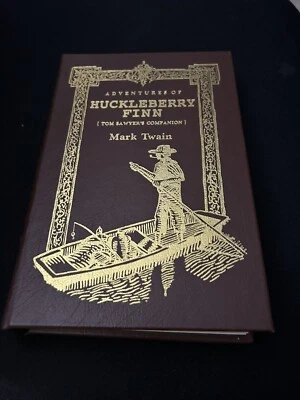 The Adventures of Huckleberry Finn - by Mark Twain - Leather - Easton Press 1994 - Image 1 of 3