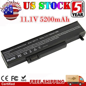 Laptop Battery for Gateway SQU-715 SQU-719 SQU-720 W35044LB-SP W35044LB W35052LB - Picture 1 of 5