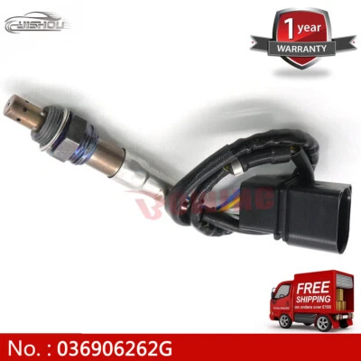 36906262J 036906262G Sensor de oxígeno O2 para Audi A2 VW Golf Seat Skoda Nuevo Foto 1 de 4