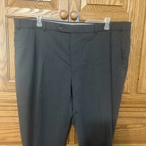 Men’s Ballin Cuffed Wool Pants. Size 44. Dark Gray  - Picture 1 of 8