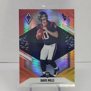 DAVIS MILLS 2021 Panini Phoenix Fire Burst SP RC Texans Rookie Card - Picture 1 of 2