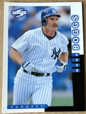 WADE BOGGS HOF 1998 SCORE Card #221 NM-MT Condition - Image 1 of 2