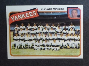 1980 Topps New York Yankees Team Karte #424 NM/MT (002) - Bild 1 von 2