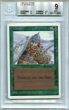 MTG Unlimited Ice Storm BGS 9.0 (9) Mint card Magic WOTC Amricons 4892