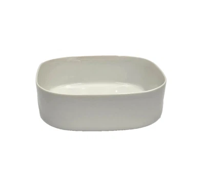 Block Langenthal TRANSITION WHITE 6" Square Vegetable Bowl EXCELLENT+ MCM - Image 1 of 4