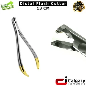 Safety Hold Long Handle Distal Flush Cutter TC Dental Orthodontic Surgical Plier - Bild 1 von 3