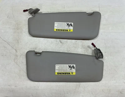 2008-2010 BMW 528i Driver / Passenger Sun Visor Gray OEM - Image 1 of 4