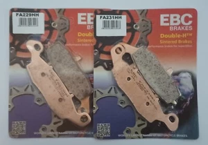 Pastiglie freno a disco anteriori sinterizzate EBC adatte a CF MOTO 650 TK / TR (2013 al 2015) - Foto 1 di 9