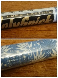 Vtg Drawer Liners 3m Long Unused Selfy Adhesive Patterned Retro 60s 70s England - Picture 1 of 12
