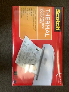 NEW & SEALED‼ Scotch 3M Thermal Laminating Pouches 11" x 17" Menu Size 25-Pack - Picture 1 of 1
