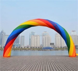 Discount 40FT*20FT D=12M/40FT Inflatable Rainbow Arch Brand New iw - Picture 1 of 4