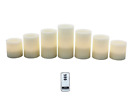MEMBER'S MARK 7-PIECE FLAMELESS TEXTURED LED WAX CANDLES