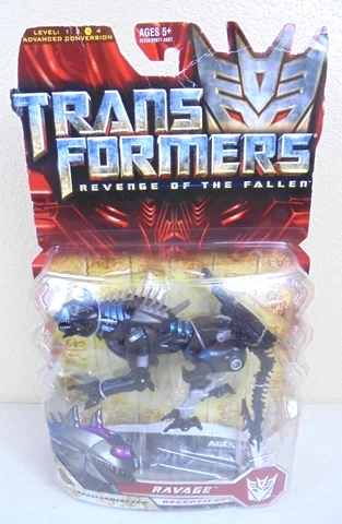 2008 Transformers Revenge of the Fallen Deluxe Class Ravage Cover