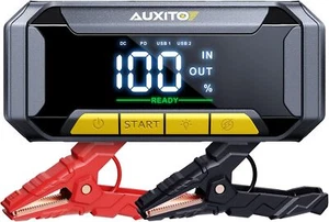 8000A Car Battery Jump Starter 60W Fast Charge 160W DC Output Flashlight 12V - Picture 1 of 9