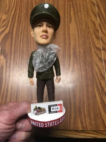 Quad Cities River Bandits US Army Bobblehead Cover