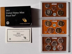 2011 S UNITED STATES MINT PROOF SET WITH OGP & COA - 14 COINS - Picture 1 of 1