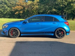 Air Release Vinyl Mercedes A45 AMG Edition One Roof and Bonnet Decals Easy Apply - Picture 1 of 4