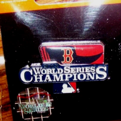 2013 World Series Champions Boston Red Sox pennant lapel pin MLB WS champs am - Image 1 of 4