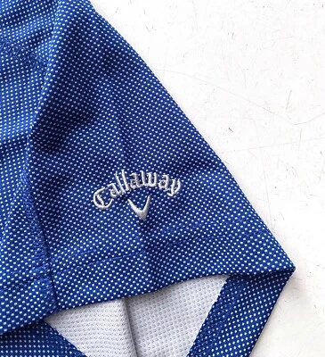 Camisa Polo Callaway Opti-Dri Surf the Web Azul Swing Tech Enfriamiento Nueva Con Etiquetas Camisa LT Foto 1 de 4
