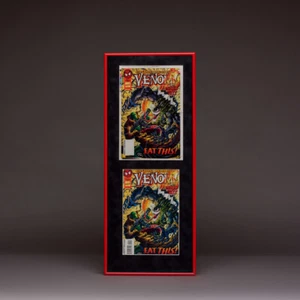 Venom Original Print Separations – Framed with Comic & COA – Rare Display - Imagen 1 de 3