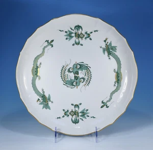 Meissen "Reicher Drache Hofdrache grün" Schale 28 cm. 1.Wahl - Bild 1 von 3