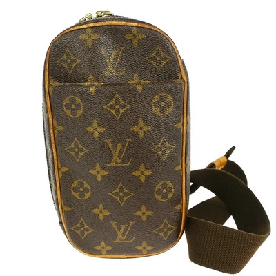 LOUIS VUITTON MONOGRAM POCHETTE GANGE BUM BAG M51870 CA0094 YQ02053 - Image 1 of 4