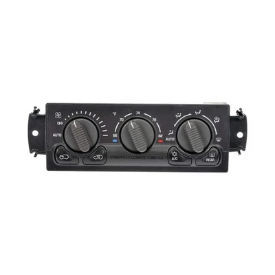 For GMC Sierra 3500/1500 HD/2500 HD 2001 Climate Control Module | Black Housing - Image 1 of 4