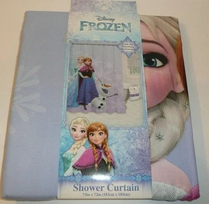 Disney's FROZEN Fabric Shower Curtain Girls Kids Child's Bathroom Bath Decor - Picture 1 of 3