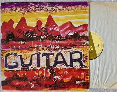 Music Makers GUITAR (Chevron) 1973 2-LPs w/book James Burton, Leadbelly, etc. Foto 1 de 4