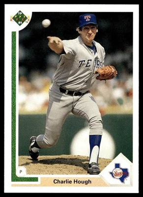 1991 Upper Deck Charlie Hough Texas Rangers #313 - Image 1 of 2