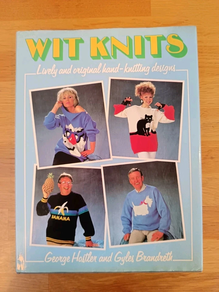 Wit Knits by George Hostler, Gyles Brandreth (Hardcover, 1985) - Image 1 of 3