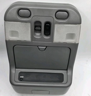 01-04 Nissan Pathfinder QX4 Dome Light Genuine OEM Gray Infiniti Grey Console - Image 1 of 4