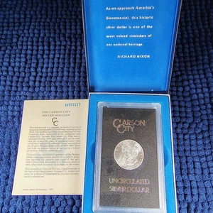 1884-CC Morgan Silver Dollar - Uncirculated GSA Hard Pack - With Box & COA - Picture 1 of 24
