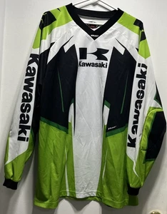 Thor Kawasaki Phase Motocross Long Sleeve Shirt Jersey Men’s XL Padded Forearms - Bild 1 von 11